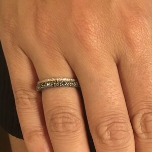 David Yurman  Midnight Melange Band Ring